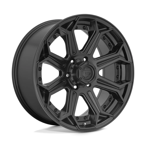 Fuel D706 Siege 22x10 6x139.7 ET-18, Flat Black