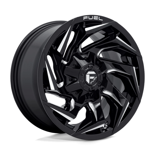 Fuel D753 Reaction 20x9 6x135/139.7 ET20, Gloss Black Milled