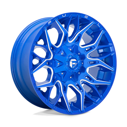 Fuel D770 Twitch 20x10 8x165.1 ET-18, Anodized Blue Milled