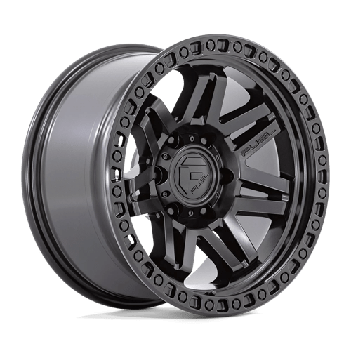 Fuel D810 Syndicate 17x9 5x127 ET-12, Blackout