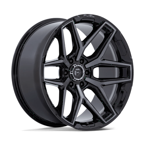 Fuel Flux 20x8.5" 6x139.7 ET45, Gloss Black Brushed