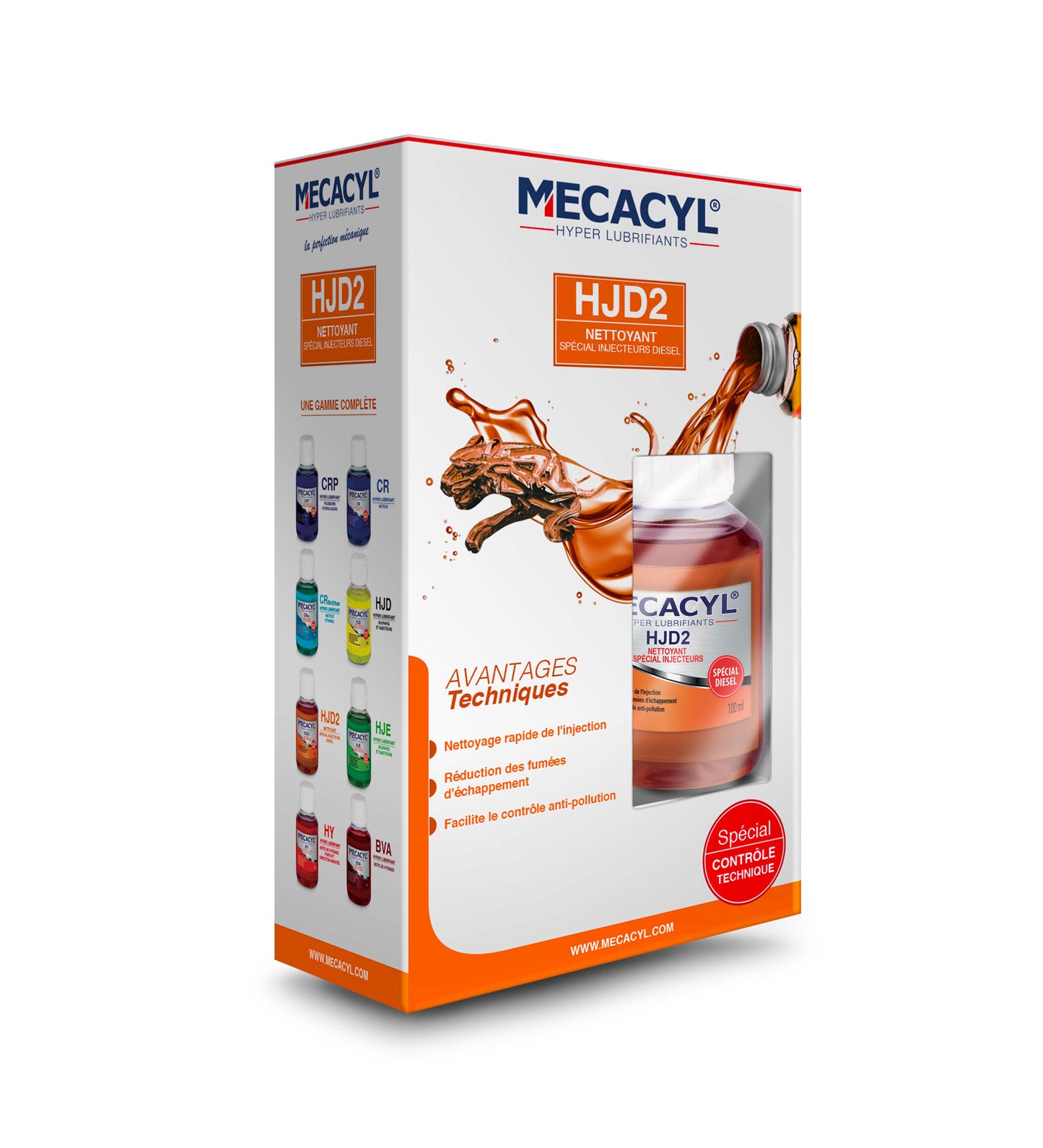 Mecacyl HJD2 Nettoyant Injecteurs Diesel (200 ml)