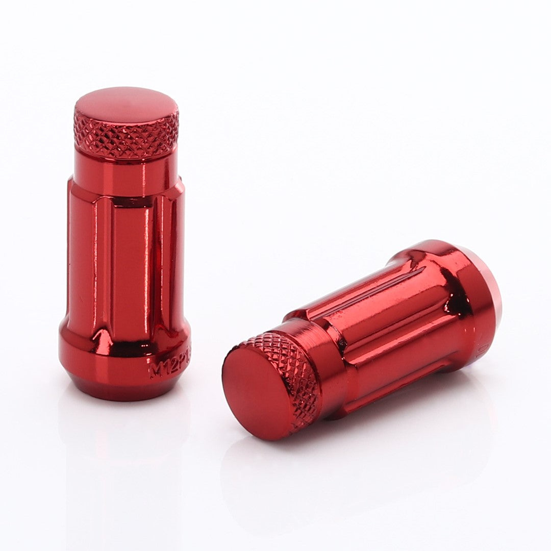 JN3 Red Steel Wheel Nuts M12x1.25 (Pack of 20)
