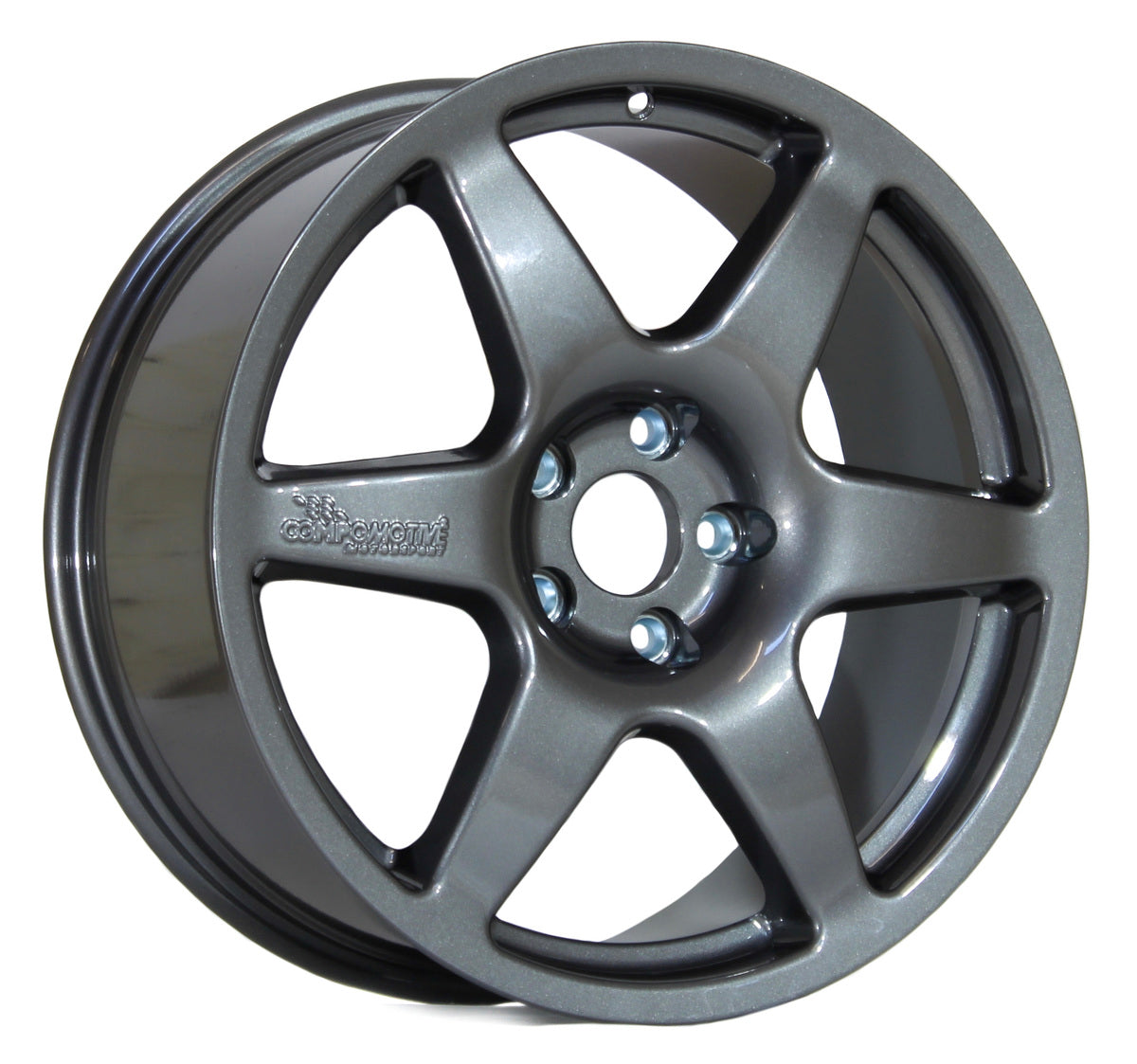 Compomotive MO 1882 18x8" 4x108 ET35, Metallic Grey (Ford Focus RS MK1 - 63.5 mm)