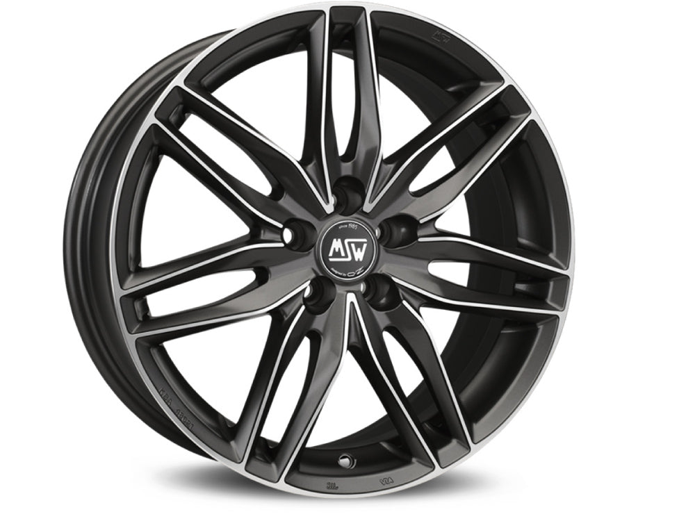 MSW 24 16x7" 4x108 ET42, Gunmetal Full Polished