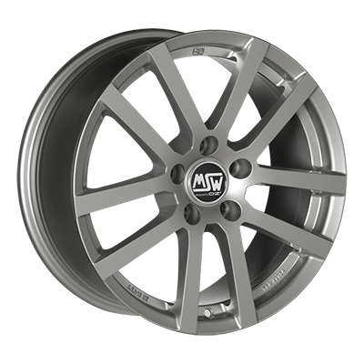 MSW 22 16x6.5" 5x115 ET38, Grey Silver