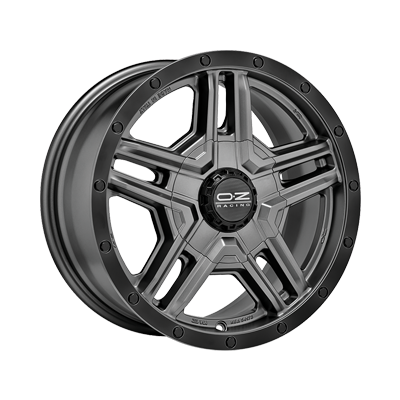 OZ Rally Adventure 17x8" 5x127 ET0, Matt Graphite
