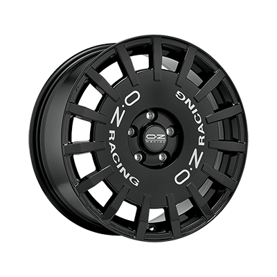 OZ Rally Racing 17x7" 4x98 ET35, Gloss Black
