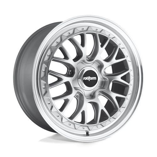 Rotiform LSR 18x9.5" 5x100 ET25, Gloss Silver Machined