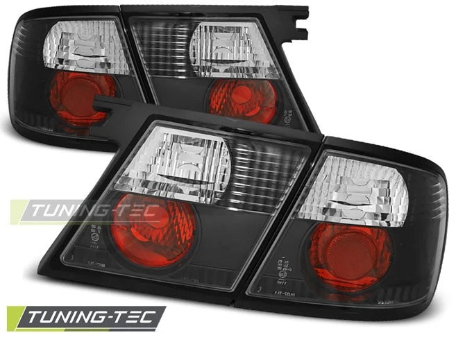 COPPIA FARI FANALI POSTERIORI NISSAN PRIMERA P11 96-98 BLACK