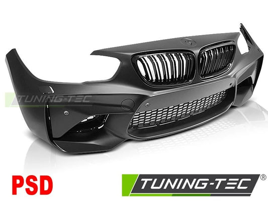 PARAURTI ANTERIORE LOOK M2 M1 BMW SERIE 1 F20 F21 LCI 2015-2019