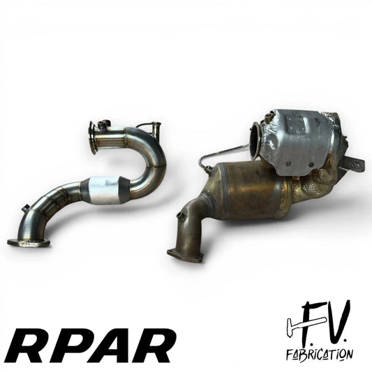 Downpipe per Audi Q7 4M 3.0 TDI V6 con 200 celle o 400 celle o senza