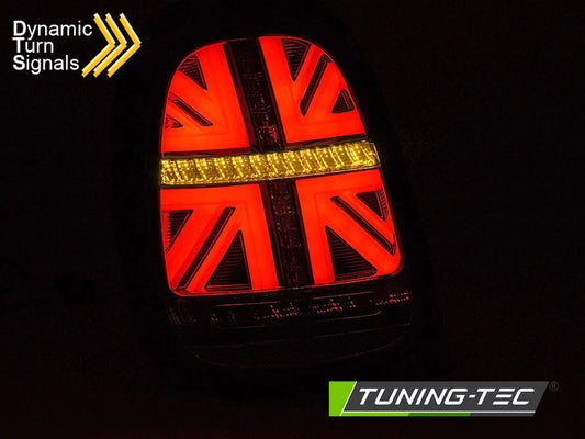 FANALI POSTERIORI A LED ROSSI fumè per MINI COOPER F55 F56 F57 14-17 6 PIN