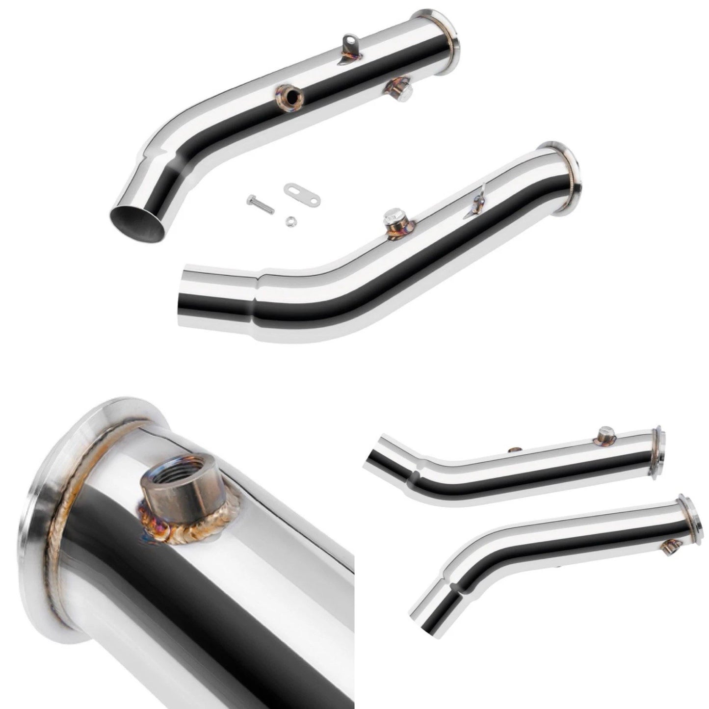 Downpipe Per Alfa Romeo Giulia / Stelvio 2.9 V6 BiTurbo