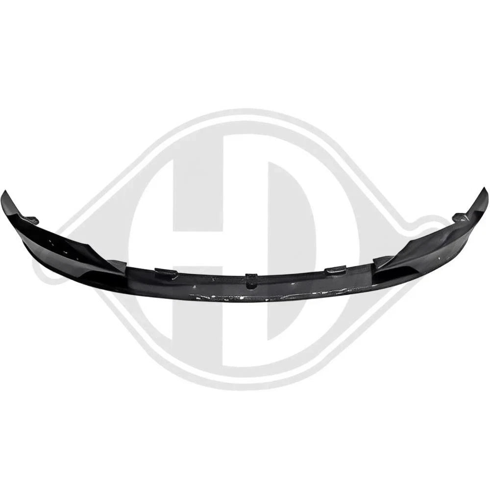 SOTTOPARAURTI LAMA ANTERIORE NERO LUCIDO PER BMW E92 E93 06-11 SERIE 3 M-TECH
