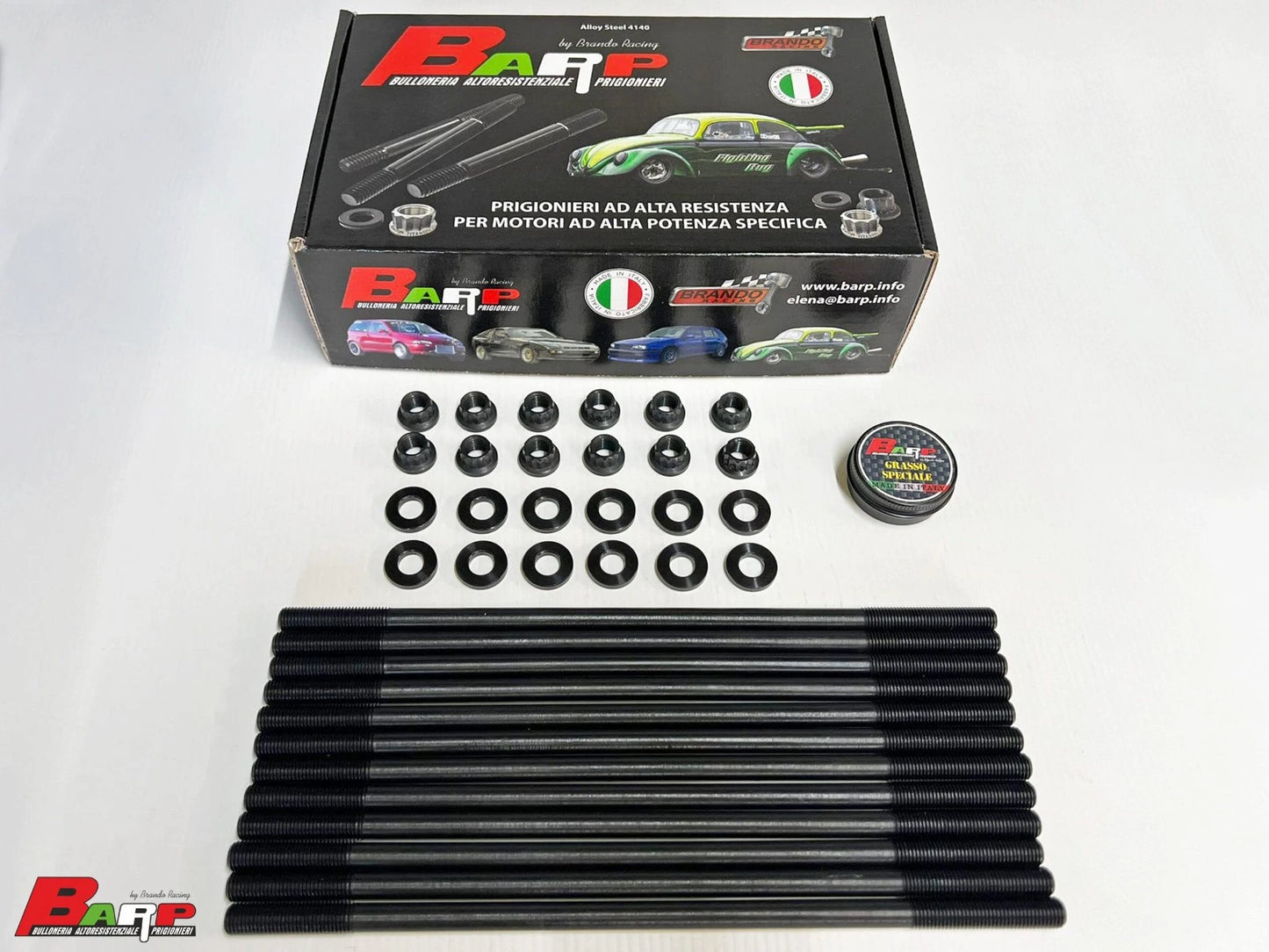 Kit prigionieri testata BARP per FIAT COUPE TURBO 20 (5 cilindri)