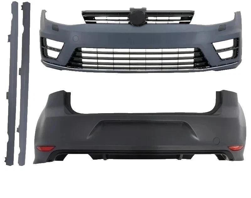 KIT Paraurti anteriore posteriore e minigonne R20 Golf 7 dal 2012 17