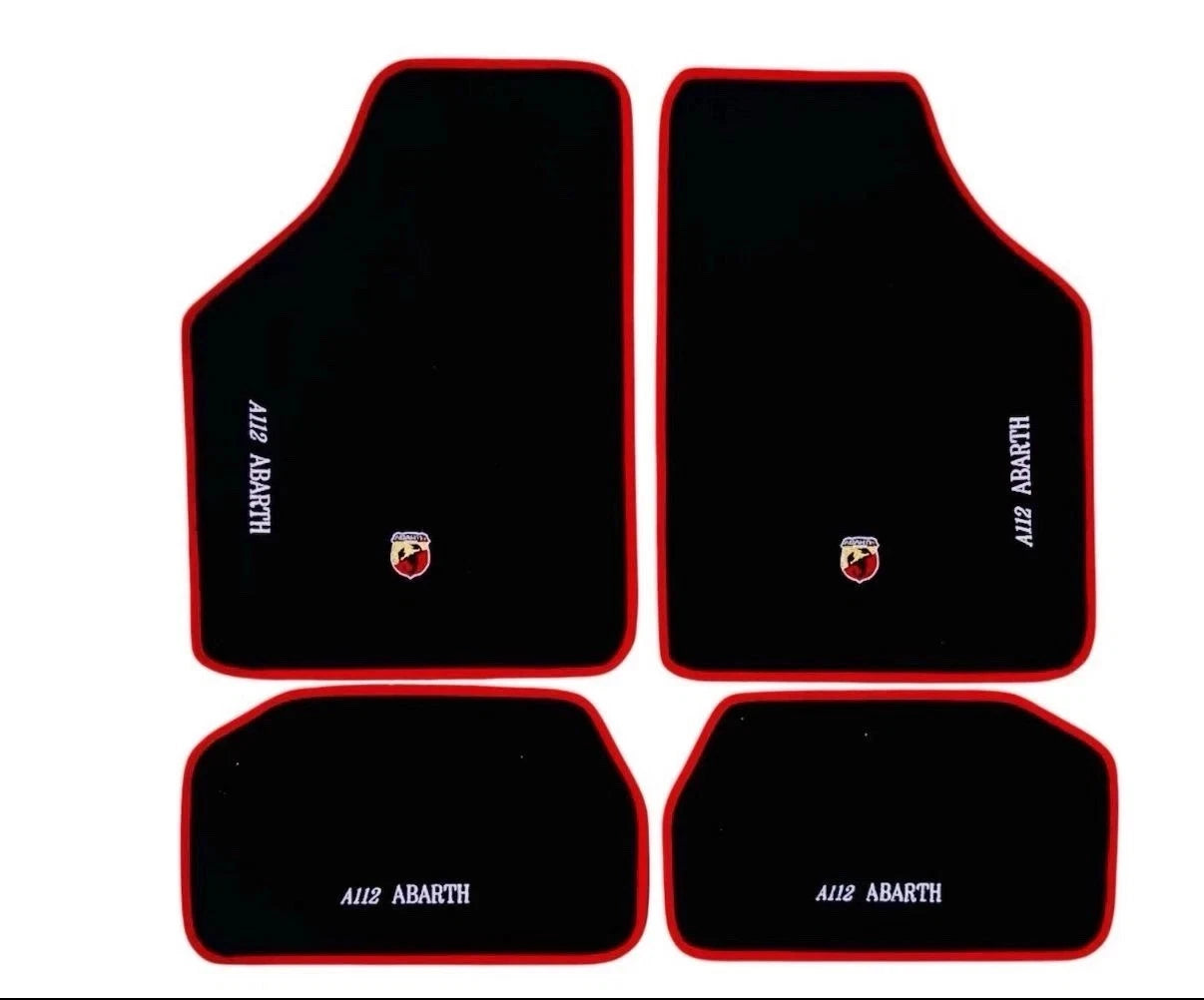 tappetini auto Auto bianchi A112 tutte le versioni qualsiasi Colore Realizzabile
