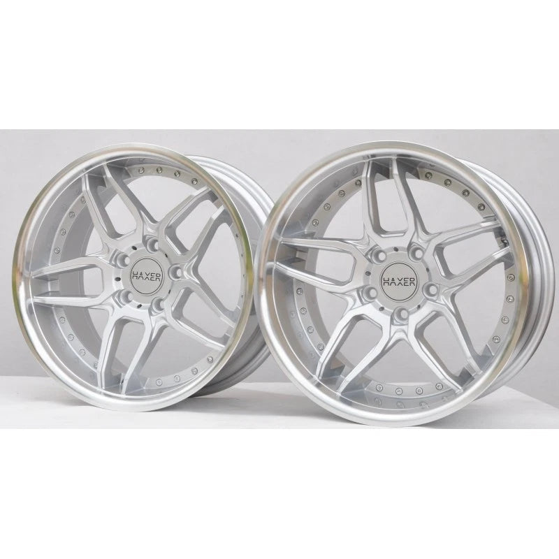 4 cerchi in lega BMW HAXER 19 5x120 BMW E90 E92 F10 F11 8.5J ET35 10ET40 HX030