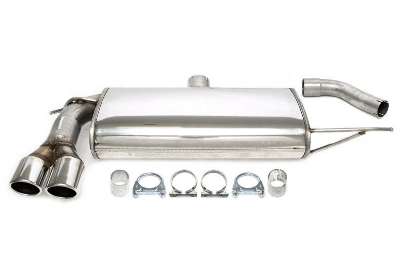 Silenziatore posteriore acciaio inox per AUDI,VW 1.4+2.0TFSI 8P,1.4/1.8/2.0 1K