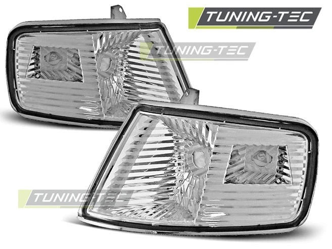 COPPIA FRECCE ANTERIORI HONDA CRX 90-92 CROMO CROMATO