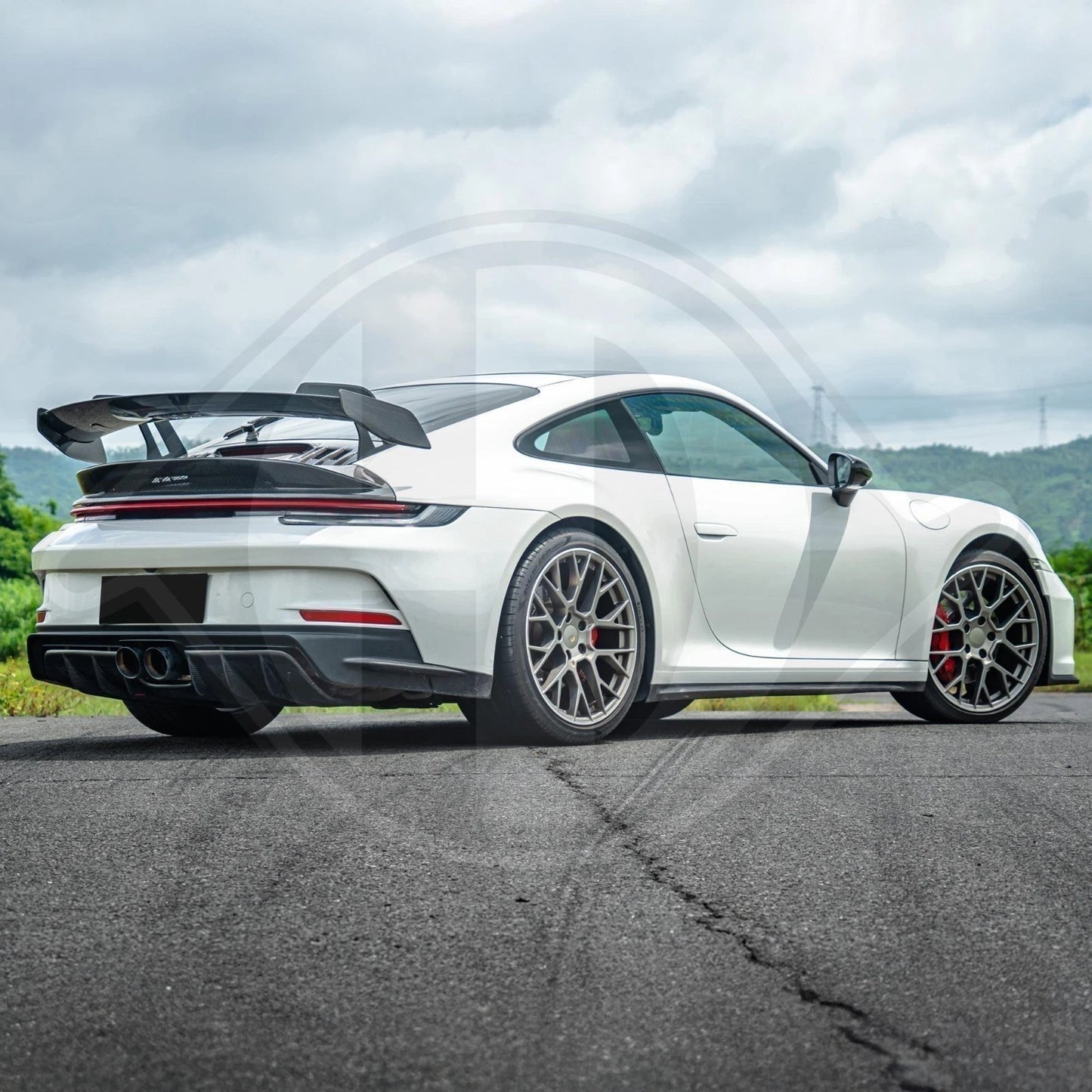 Kit estetico PARAURTI ANTERIORE E POSTERIORE Porsche 911 992 2019- GT3 LOOK