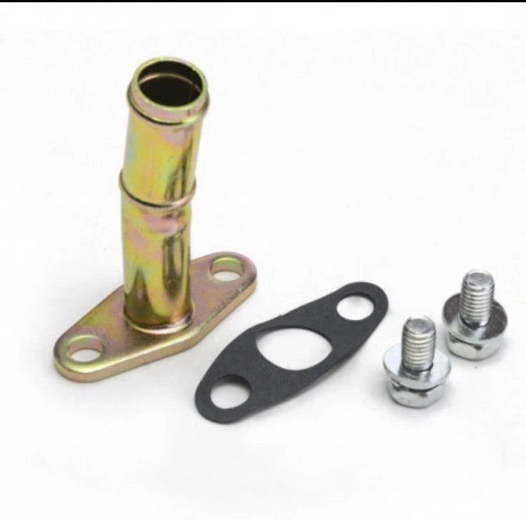 flangia scarico olio raccordo ritorno turbo T2 GT2860 gt2560R G25 GTX