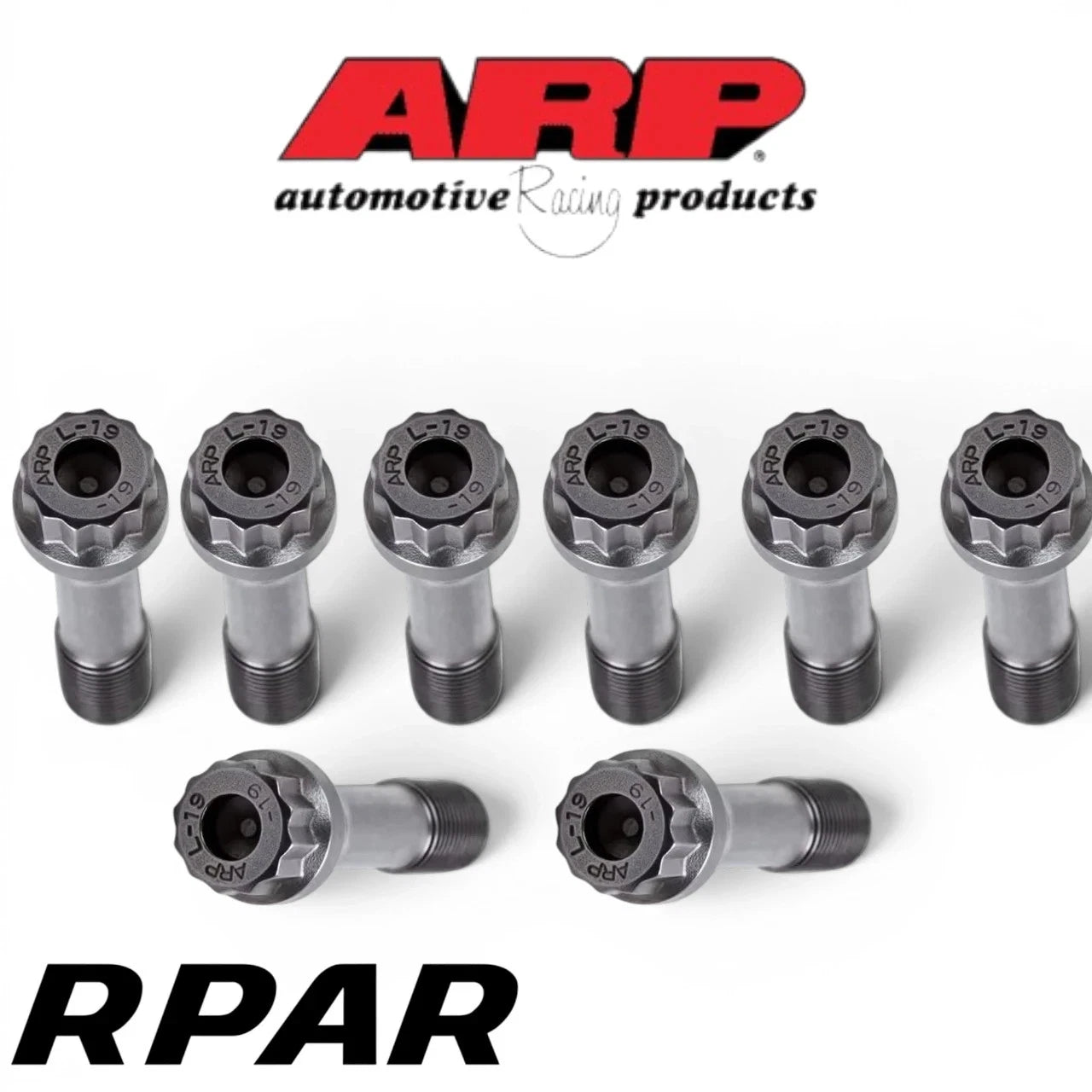 8 Bulloni biella ARP L19 EXTRA Rinforzate per bielle originali ABARTH T-JET 500