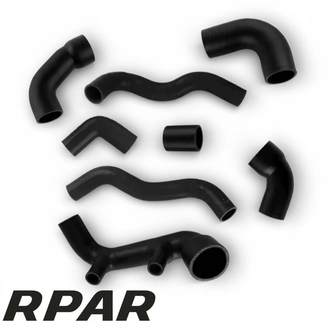 KIT COMPLETO ACQUA ARIA TURBO TUBI SILICONE RINFORZATI FIAT UNO TURBO 1.3 MK1