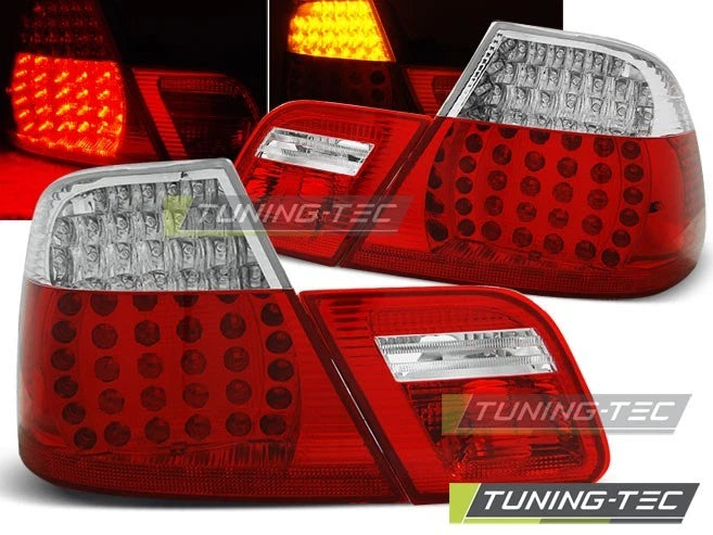 coppia Fanali fari posteriori LED per BMW Serie 3 E46 COUPE 1999 - 2003