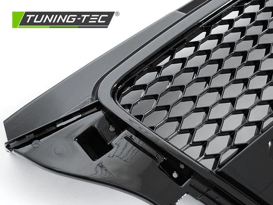 GRIGLIA ANTERIORE NERO LUCIDO STYLE S3 RS3 A NIDO D'APE PER AUDI A3 8P 2008-2012
