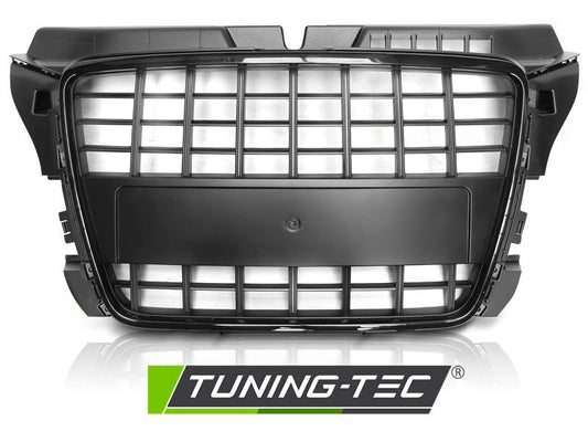 GRIGLIA ANTERIORE NERO LUCIDO STYLE S3 RS3 PER AUDI A3 8P 2008-2012