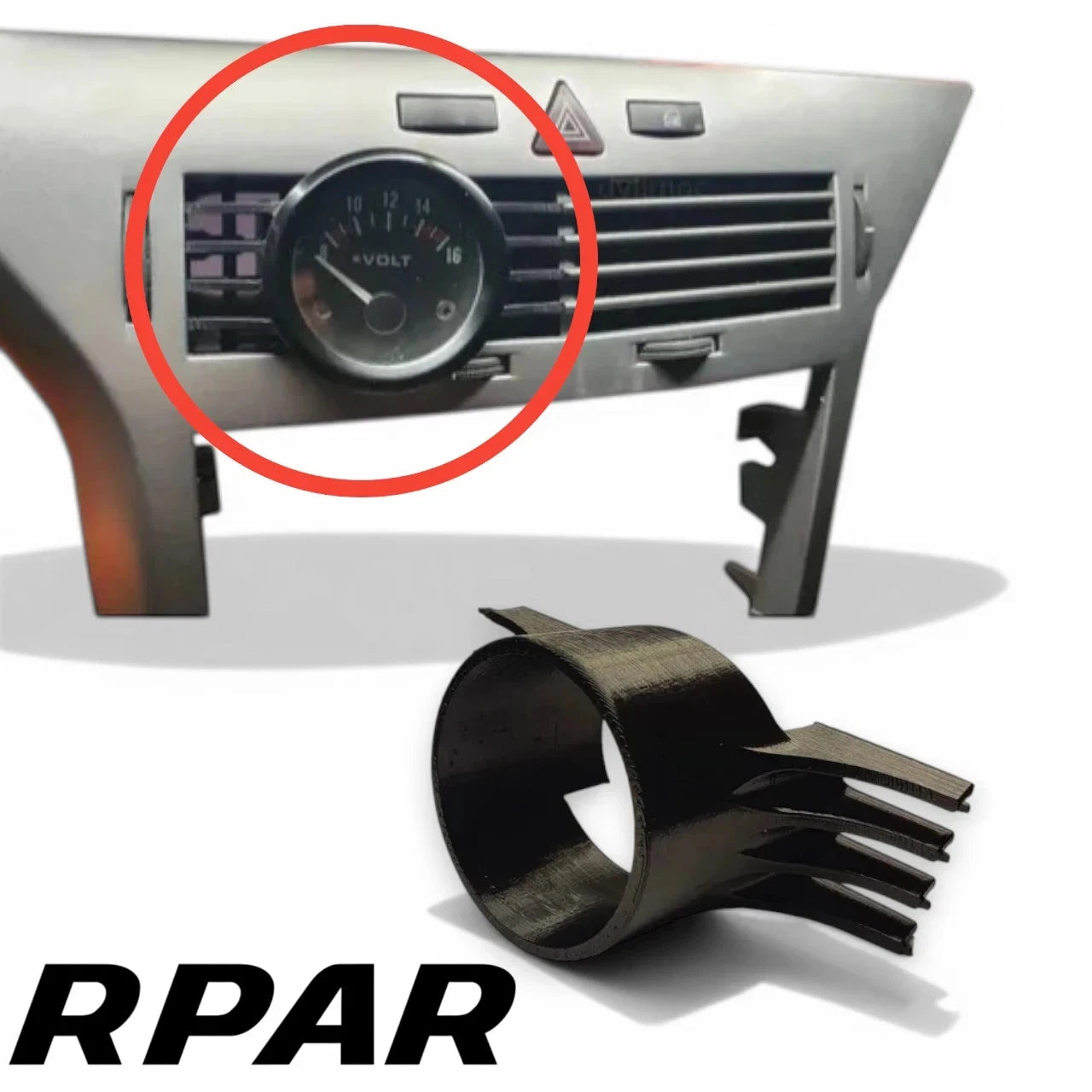 SUPPORTO PORTA MANOMETRO 52MM OPEL ASTRA H