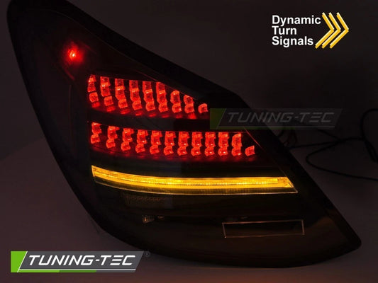 COPPIA FARI POSTERIORI A LED fumè per MERCEDES CLASSE C W205 2014 - 2021