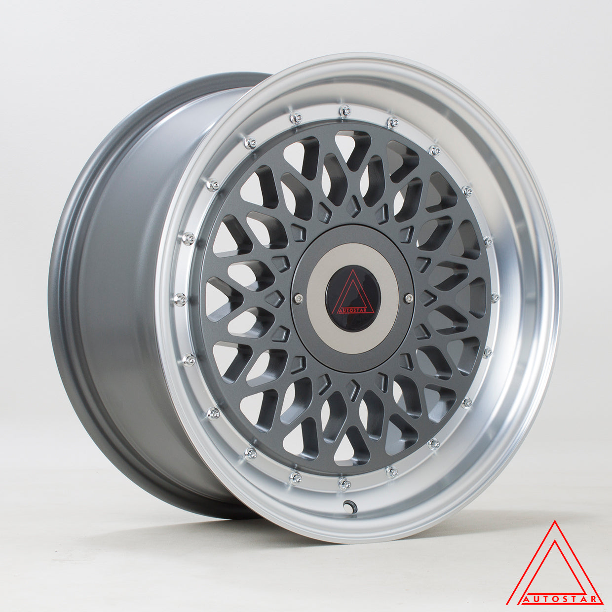 Autostar Silhouette 17x8" 4x100/108 ET30, Gunmetal