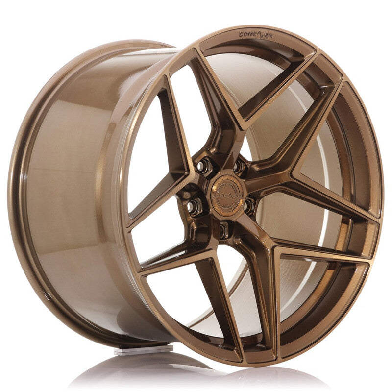 Concaver CVR2 19x8.5" (5 hole custom PCD) ET35-45, Brushed Bronze