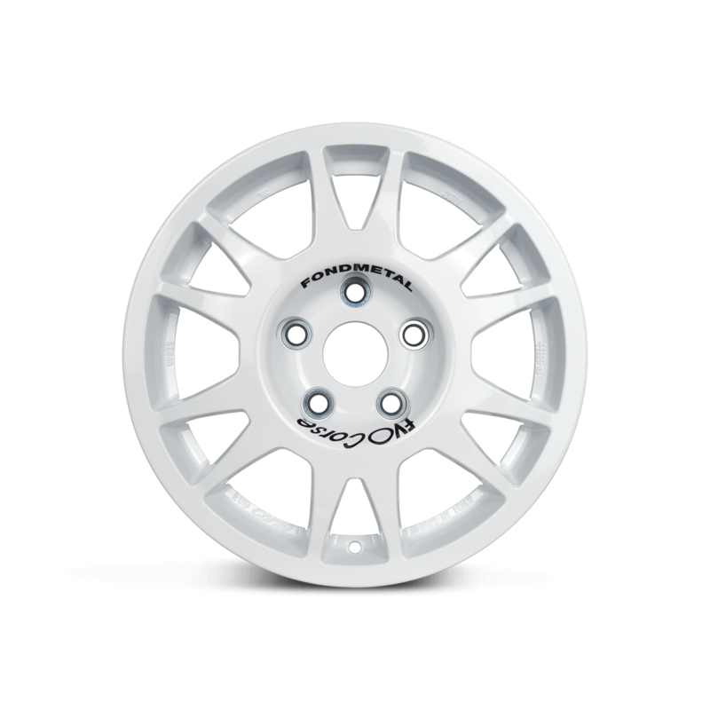 Evo Corse SanremoCorse 15x7" 5x114.3 ET28, White (Mitsubishi Lancer Evo)