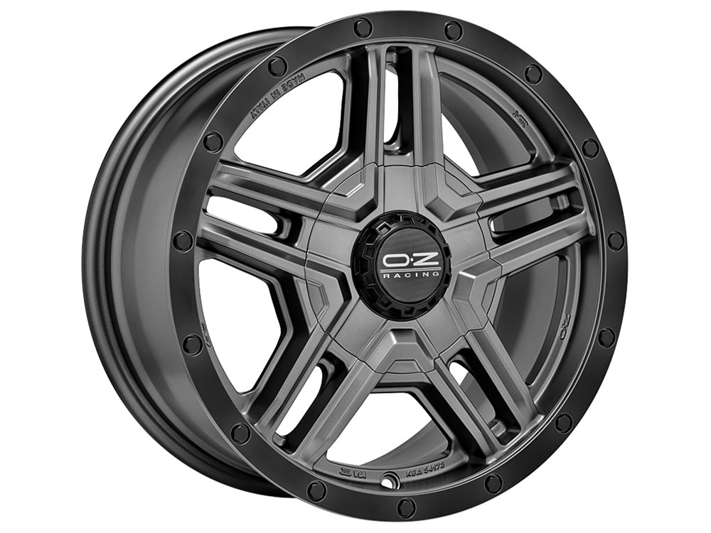OZ Rally Adventure 17x8" 5x108 ET35, Matt Graphite