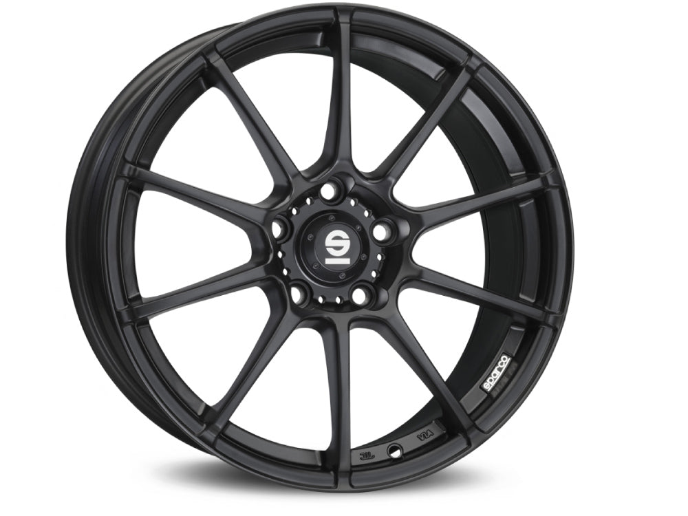 Sparco Assetto Gara 18x8" 5x100 ET48, Flat Black