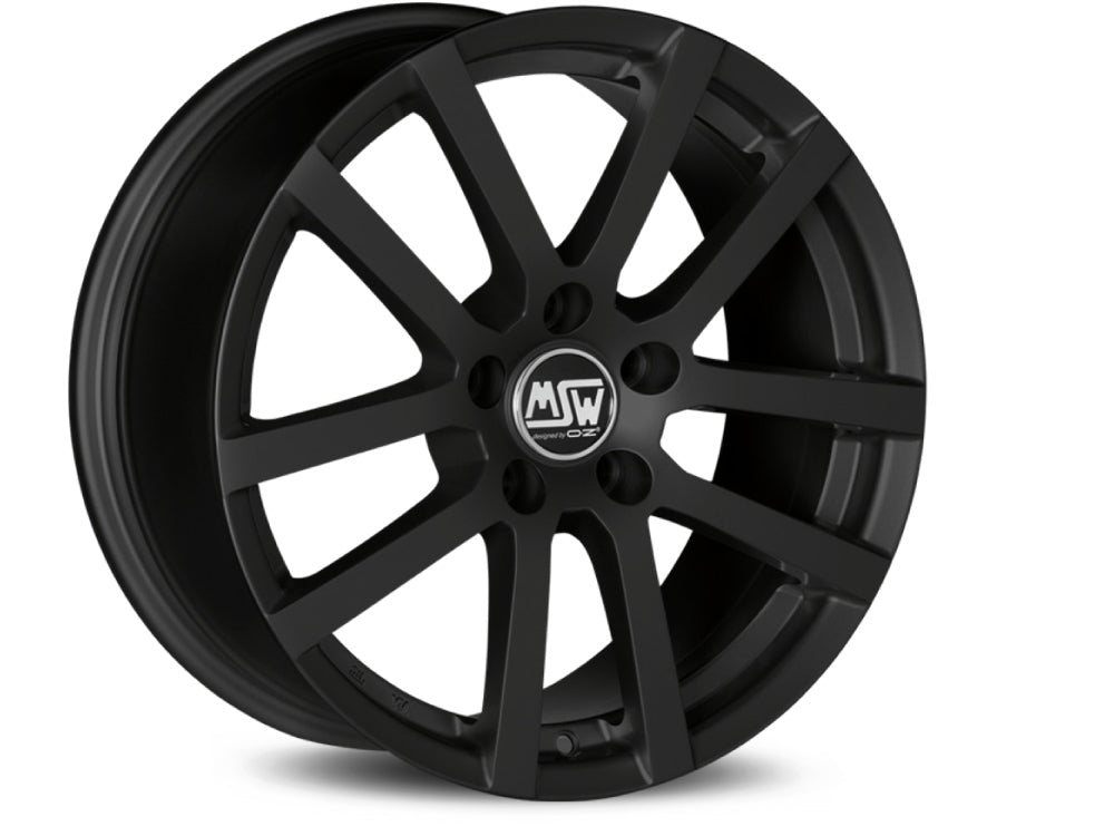 MSW 22 15x6" 5x100 ET38, Flat Black