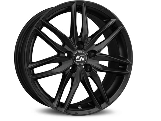 MSW 24 16x7.5" 5x112 ET48, Flat Black
