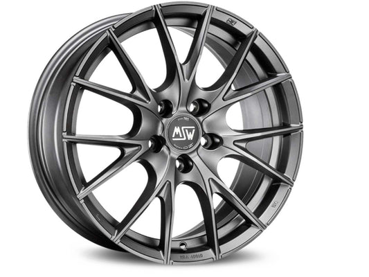 MSW 25 18x9" 5x112 ET21, Flat Titanium