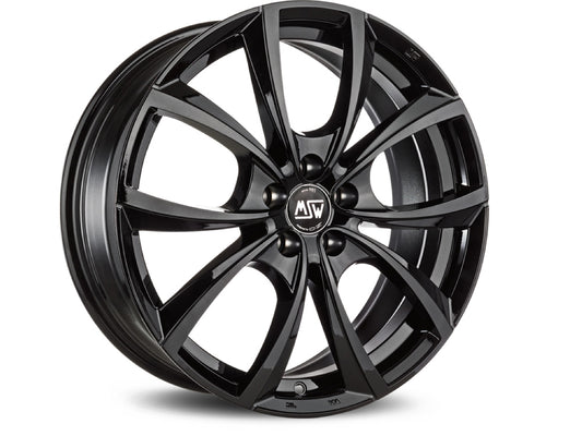 MSW 27 17x7.5" 5x110 ET40, Gloss Black