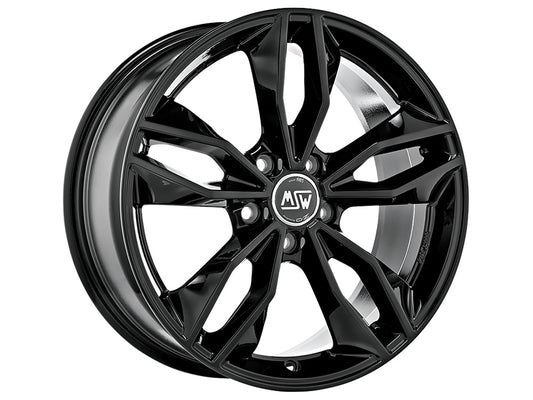 MSW 71 17x7.5" 5x108 ET38, Gloss Black