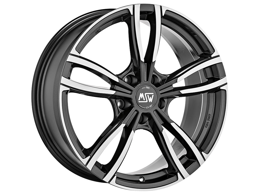 MSW 73 19x8" 5x112 ET45, Gloss Dark Grey Full Polished