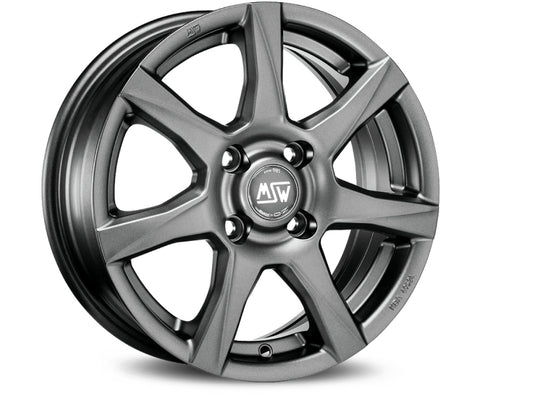 MSW 77 17x7.5" 5x110 ET33, Flat Dark Grey