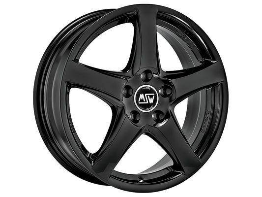 MSW 78 16x6.5" 5x114.3 ET40, Gloss Black
