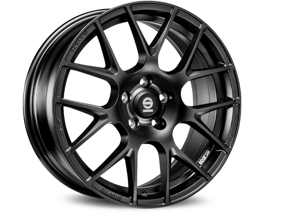 Sparco Pro Corsa 17x7.5" 4x100 ET42, Flat Black