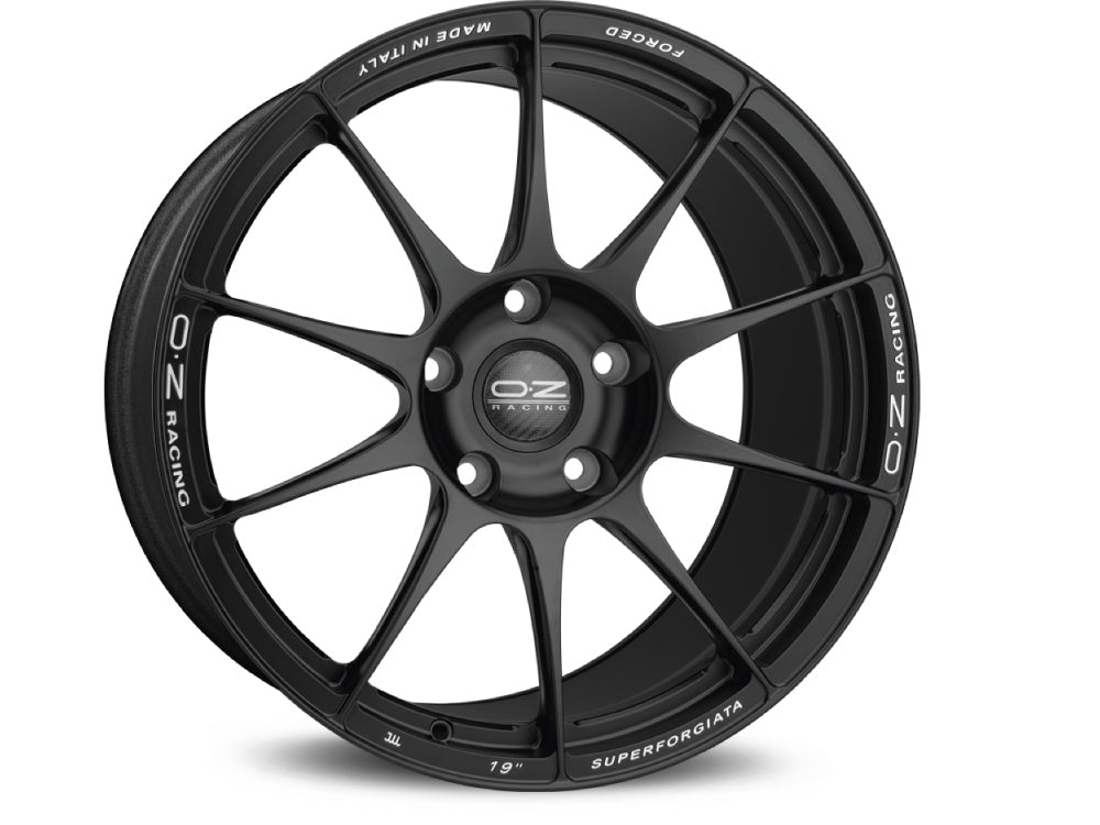 OZ Superforgiata 19x8.5" 5x114.3 ET37, Flat Black