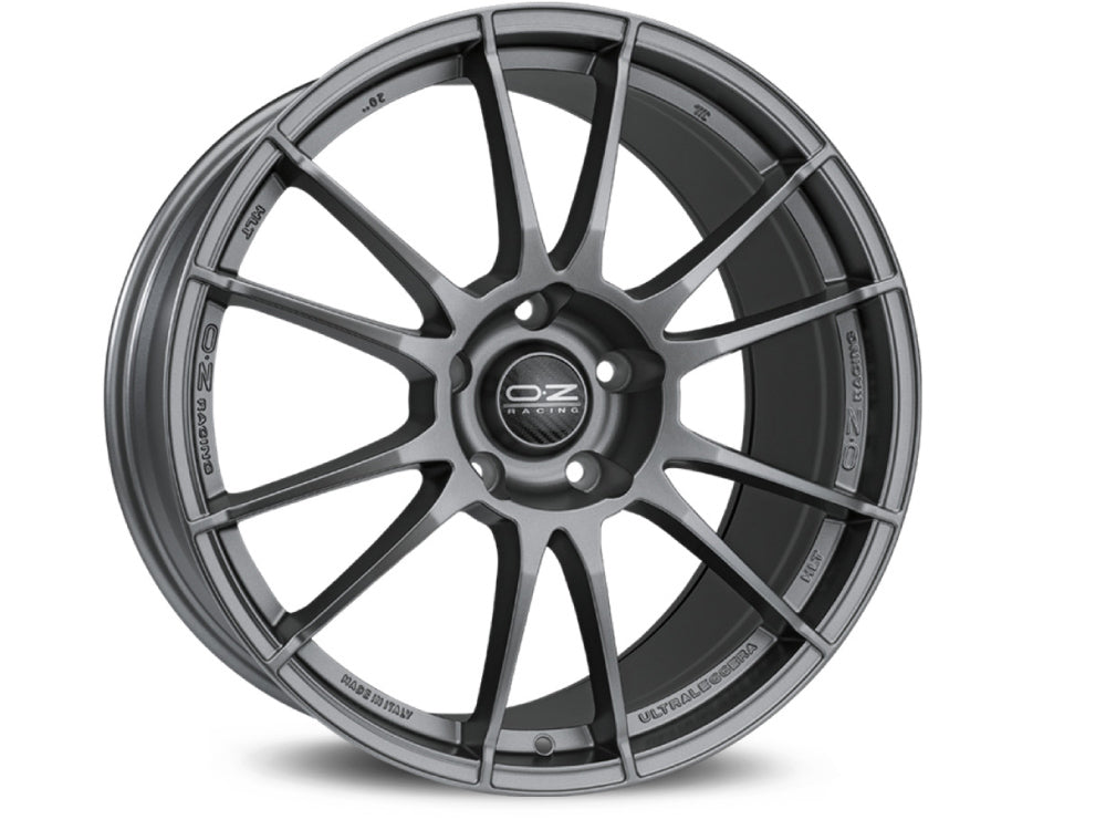 OZ Ultraleggera HLT 19x8.5" 5x112 ET47, Flat Graphite Silver